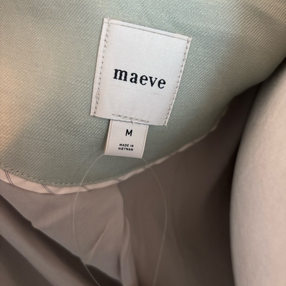 NWT The Tessie Blazer by Maeve: Linen Edition Powdered Sage - Picture 5 of 10